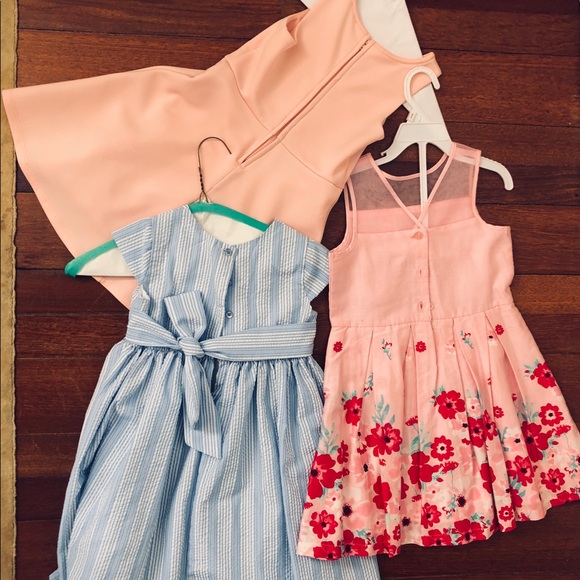 Dress bundle_3 girls dresses size 4,5,5 - Picture 3 of 7